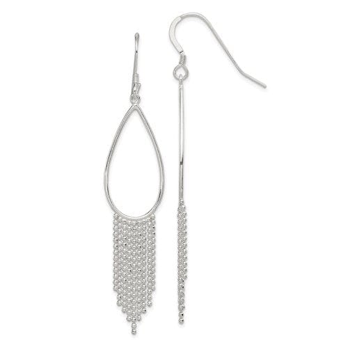 Lovely Rita's Earrings Sterling Silver Fringe Dangle Earrings