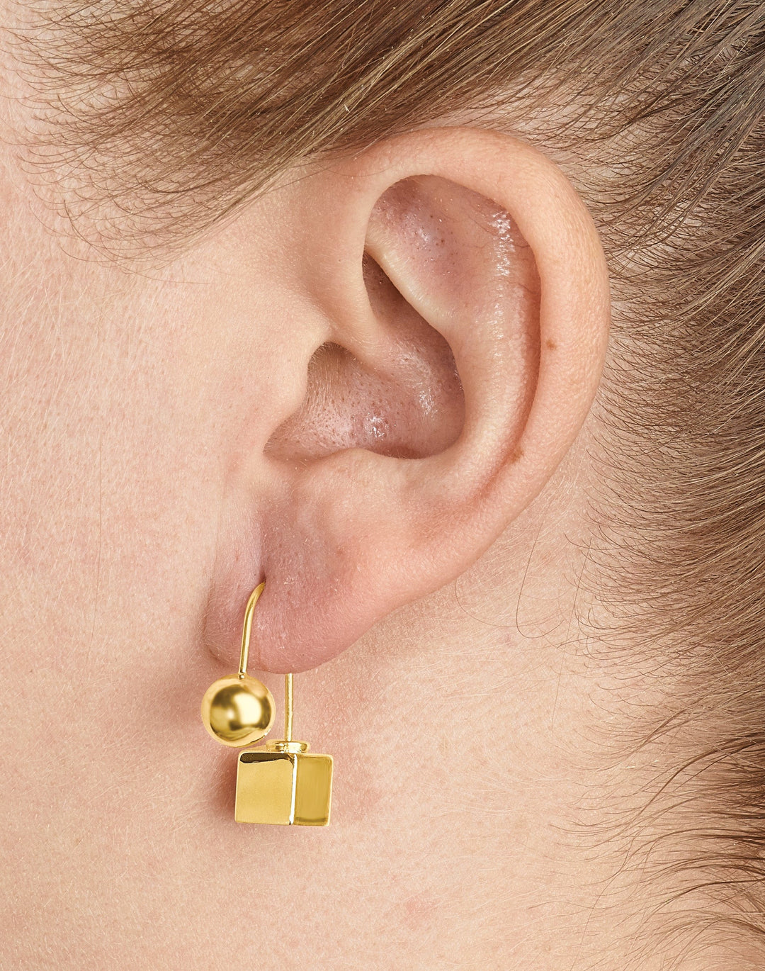 Lovely Rita's Earrings Sterling Silver Gold-tone Drop Dangle style Earrings