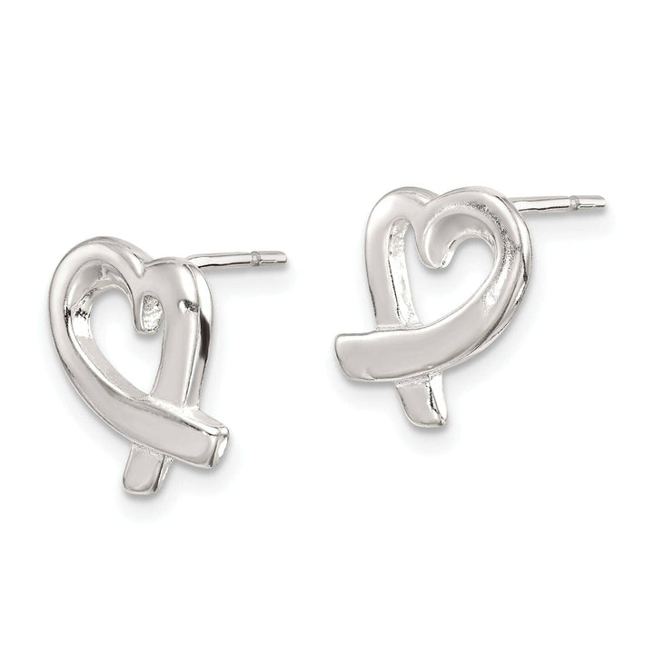 Lovely Rita's Earrings Sterling Silver Heart Mini Earrings