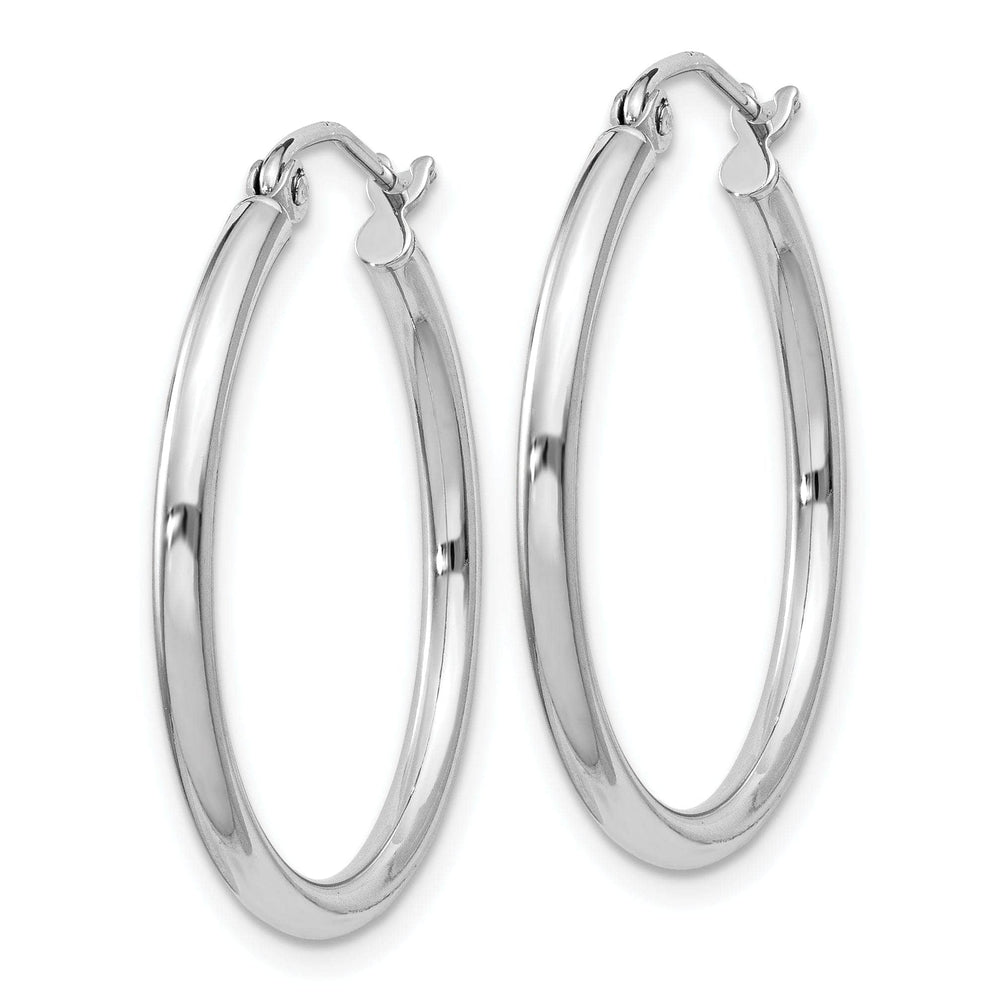 Lovely Rita's Earrings Sterling Silver Hollow Hoop Hinged Earring