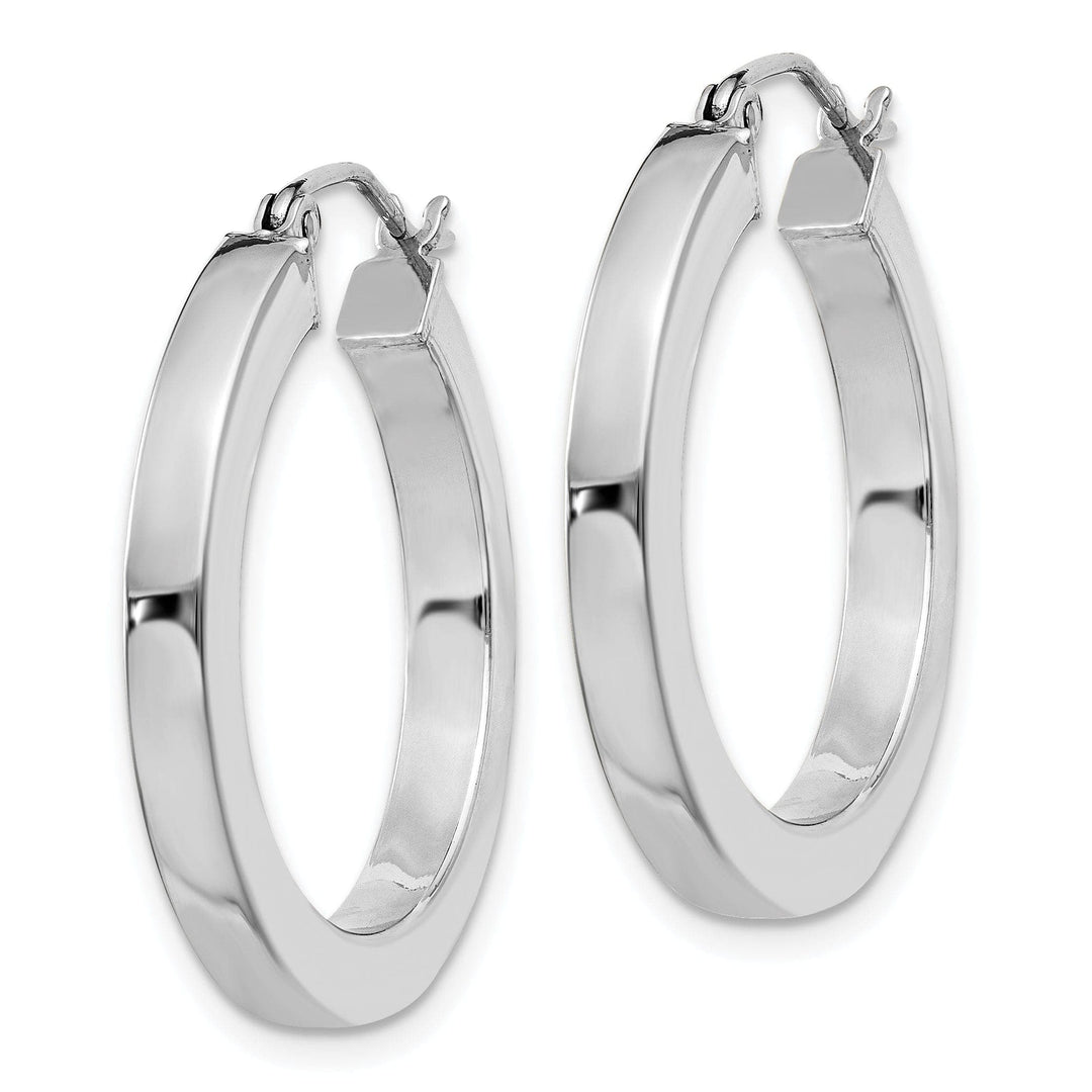 Lovely Rita's Earrings Sterling Silver Hoop 3.25MM Earrings