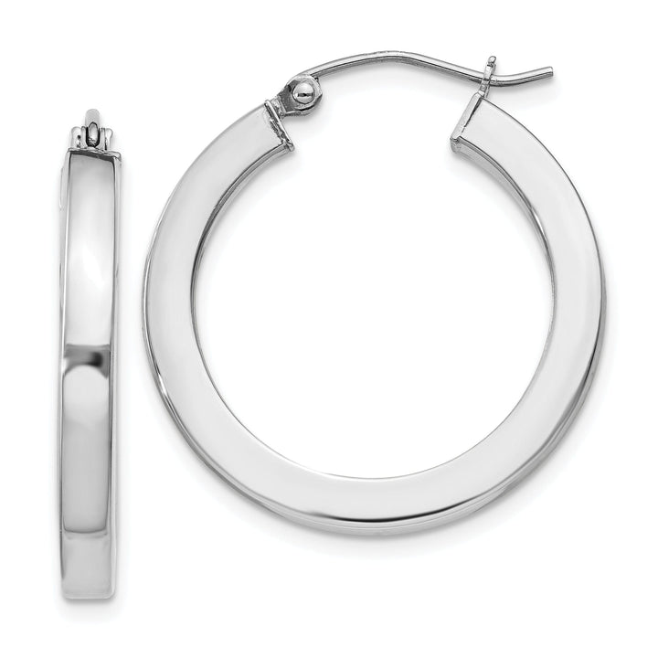 Lovely Rita's Earrings Sterling Silver Hoop 3.25MM Earrings