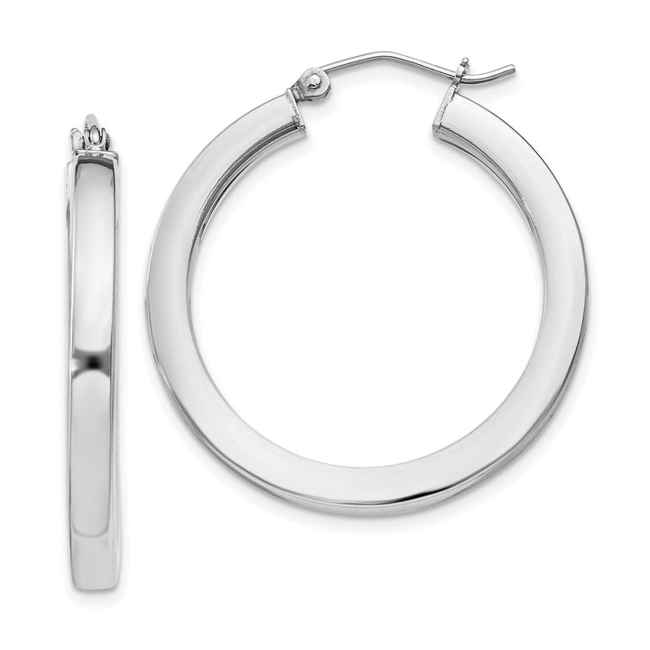 Lovely Rita's Earrings Sterling Silver Hoop 3.25MM Earrings
