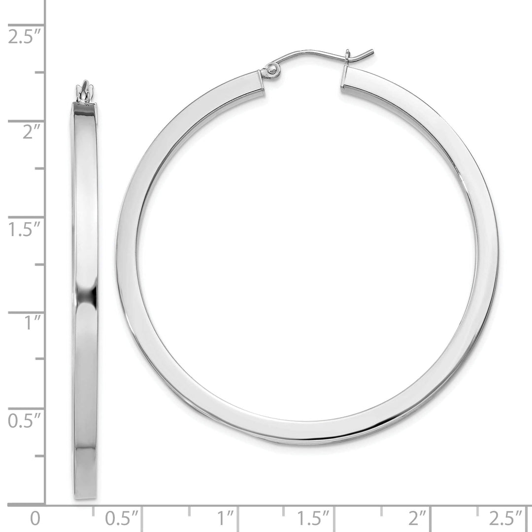 Lovely Rita's Earrings Sterling Silver Hoop 3.25MM Earrings