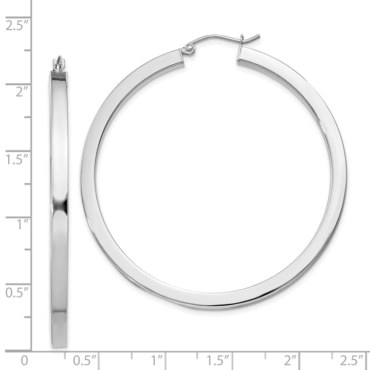 Lovely Rita's Earrings Sterling Silver Hoop 3.25MM Earrings