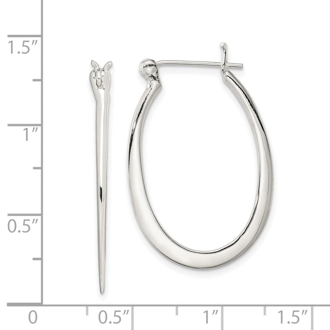Lovely Rita's Earrings Sterling Silver Hoop Earrings