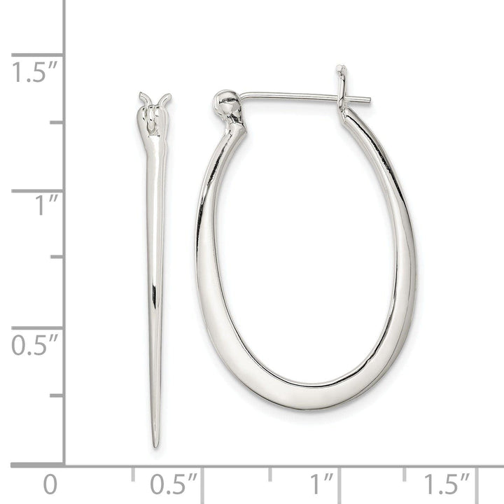 Lovely Rita's Earrings Sterling Silver Hoop Earrings