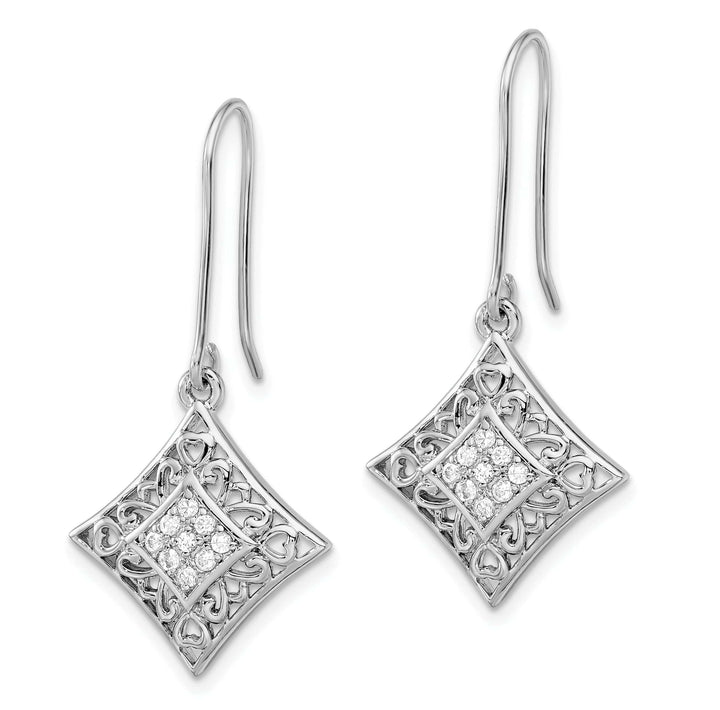 Lovely Rita's Earrings Sterling Silver I Love You All Year Long Earrings
