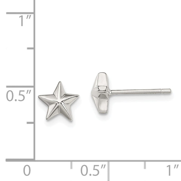 Lovely Rita's Earrings Sterling Silver Mini Star Post Earrings