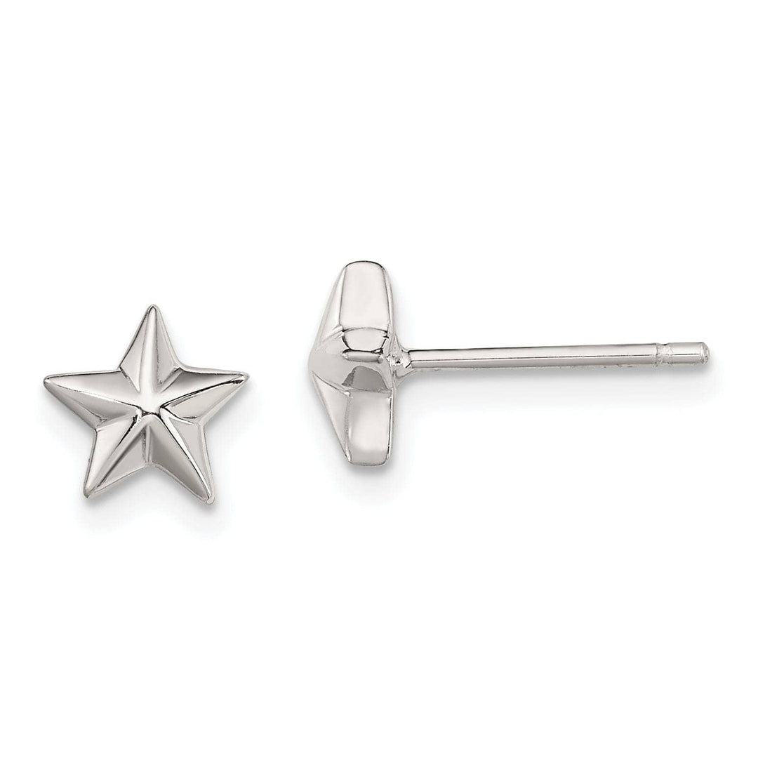 Lovely Rita's Earrings Sterling Silver Mini Star Post Earrings