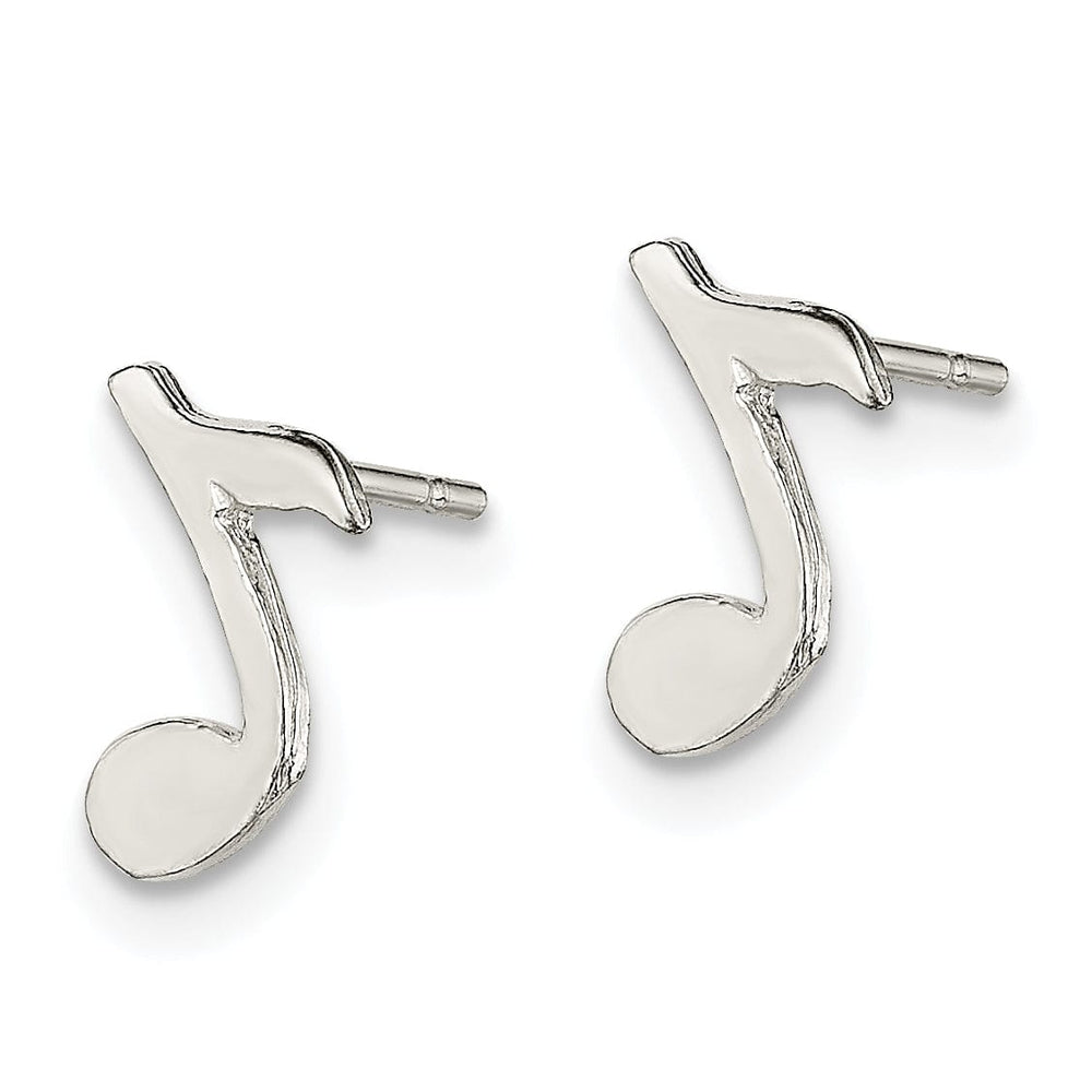 Lovely Rita's Earrings Sterling Silver Musical Note Mini Earrings