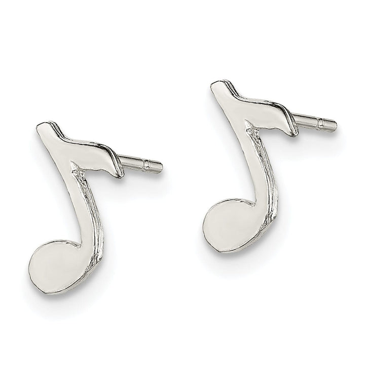 Lovely Rita's Earrings Sterling Silver Musical Note Mini Earrings