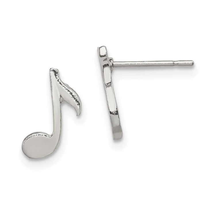 Lovely Rita's Earrings Sterling Silver Musical Note Mini Earrings