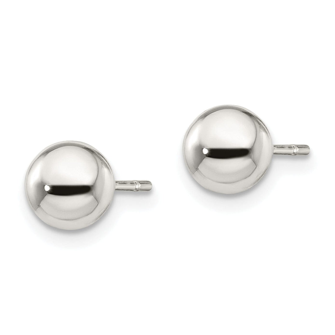 Lovely Rita's Earrings Sterling Silver Polished 6MM Ball Post Earrings