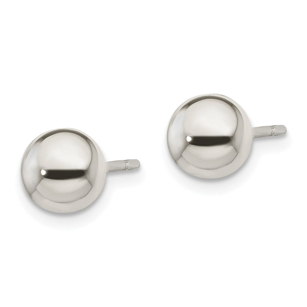 Lovely Rita's Earrings Sterling Silver Polished 7MM Ball Post Earrings