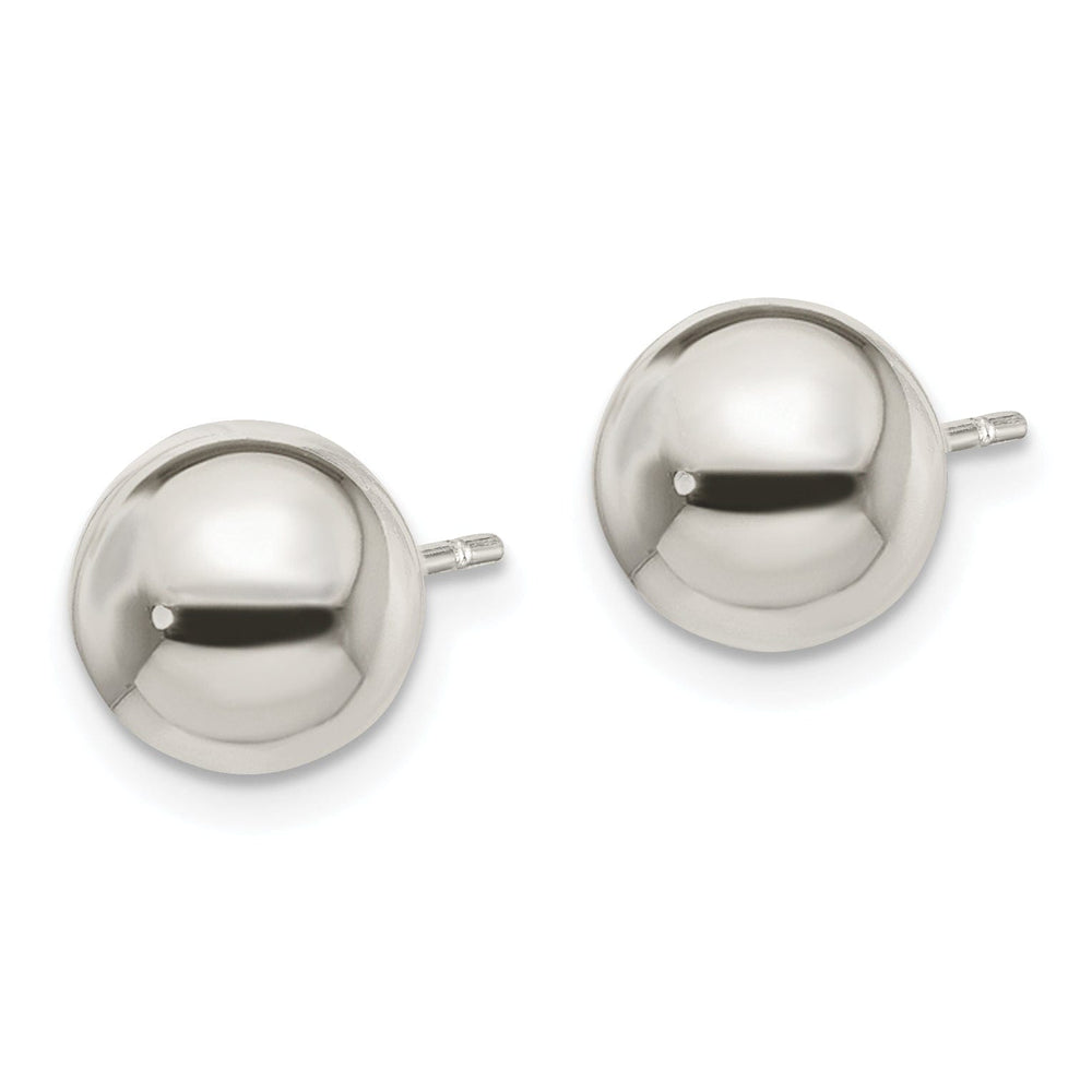 Lovely Rita's Earrings Sterling Silver Polished 8MM Ball Post Earrings