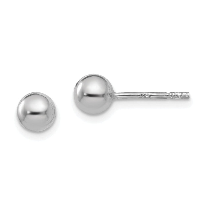 Lovely Rita's Earrings Sterling Silver Polished Ball Post Earrings