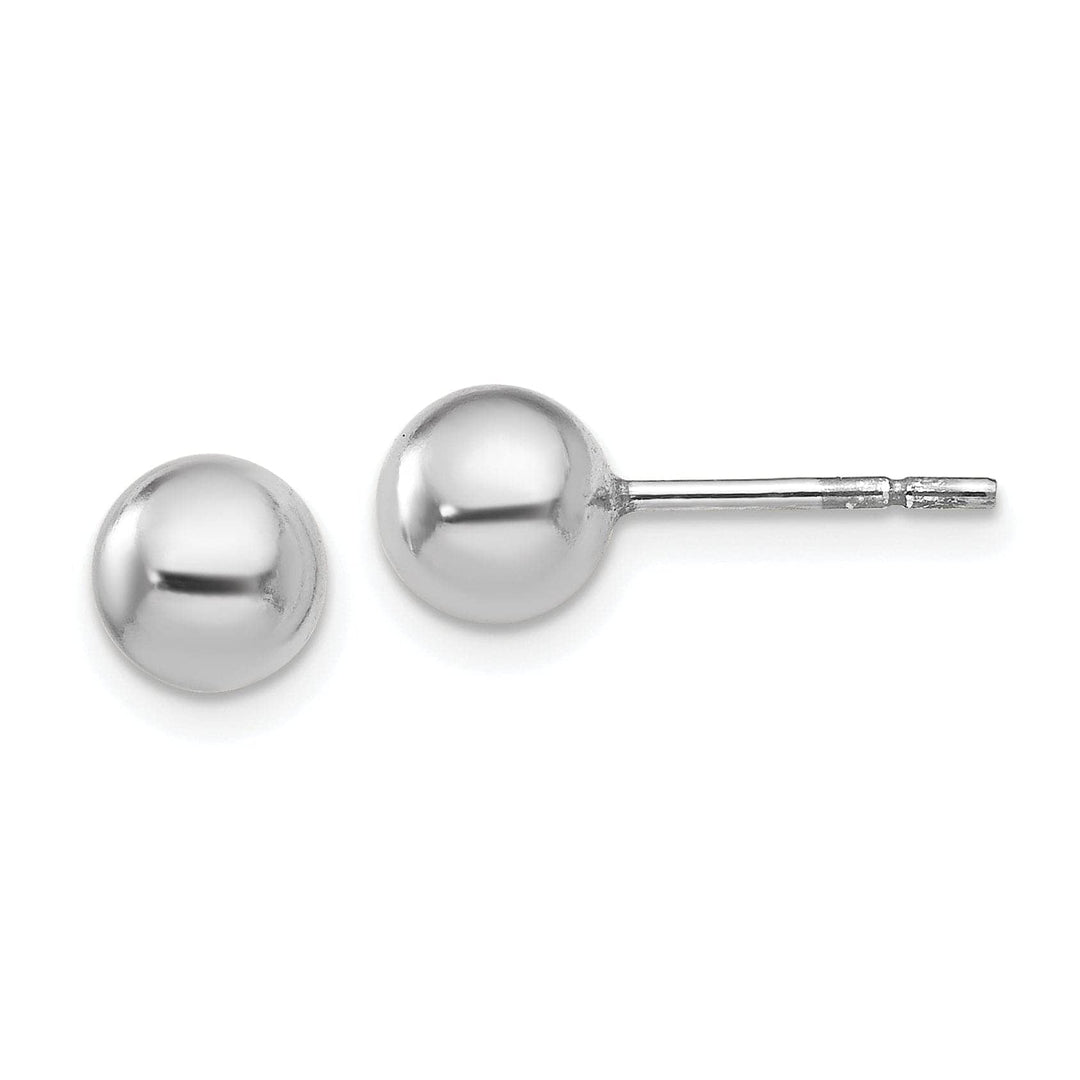 Lovely Rita's Earrings Sterling Silver Polished Ball Post Earrings
