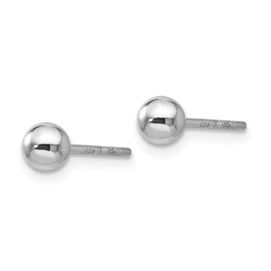 Lovely Rita's Earrings Sterling Silver Polished Ball Post Earrings