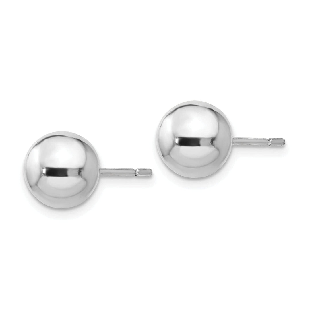 Lovely Rita's Earrings Sterling Silver Polished Ball Post Earrings