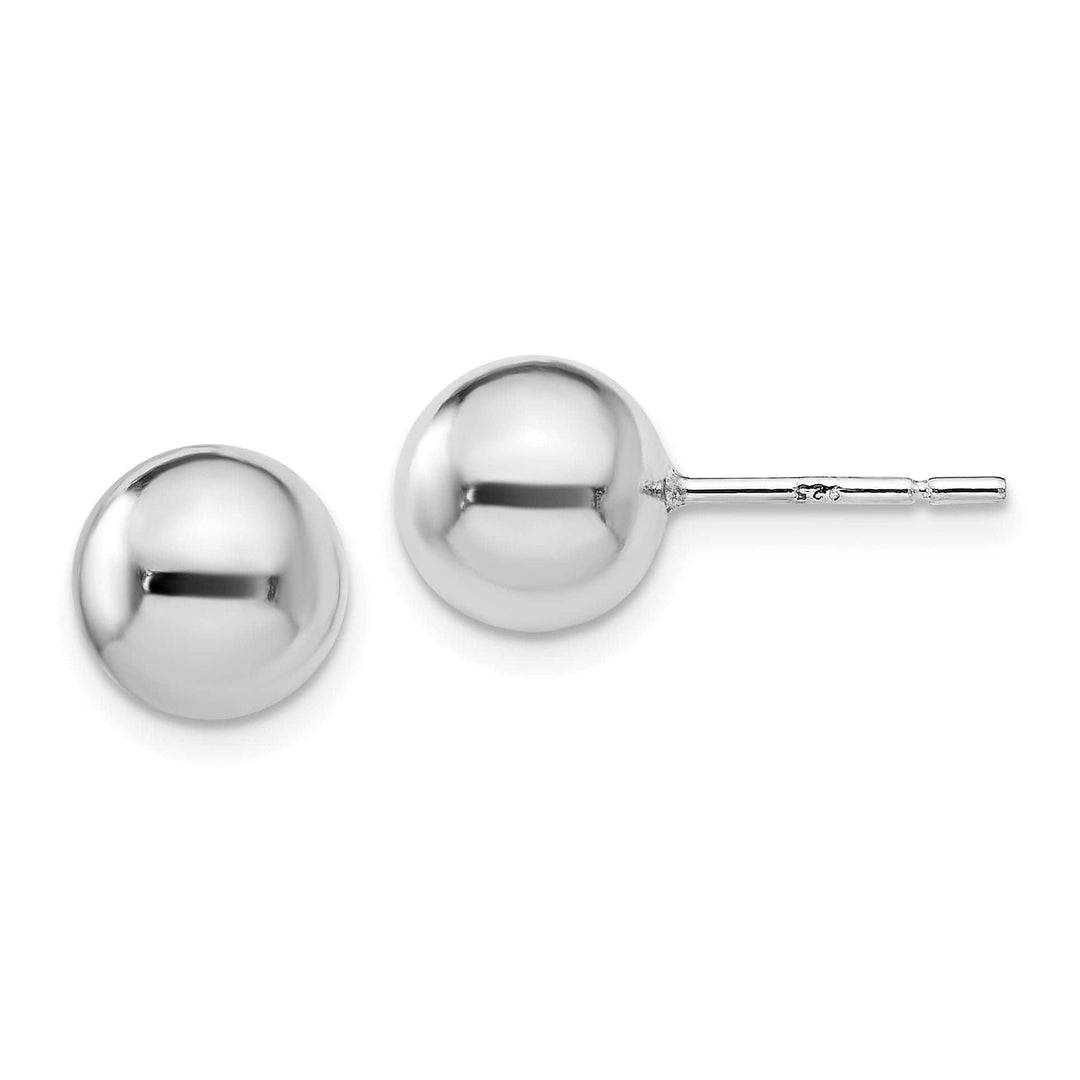Lovely Rita's Earrings Sterling Silver Polished Ball Post Earrings