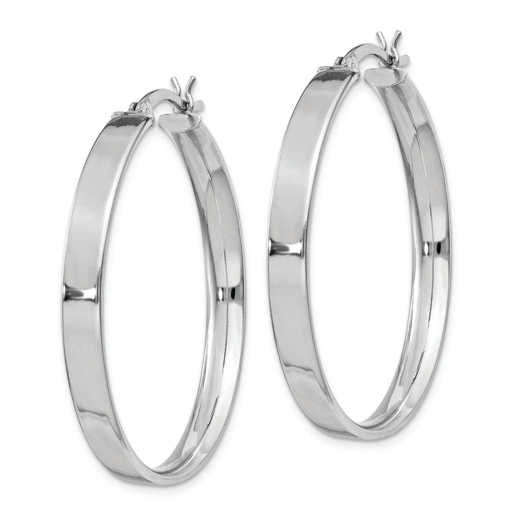 Lovely Rita's Earrings Sterling Silver Polished Finish Hinged Earrings