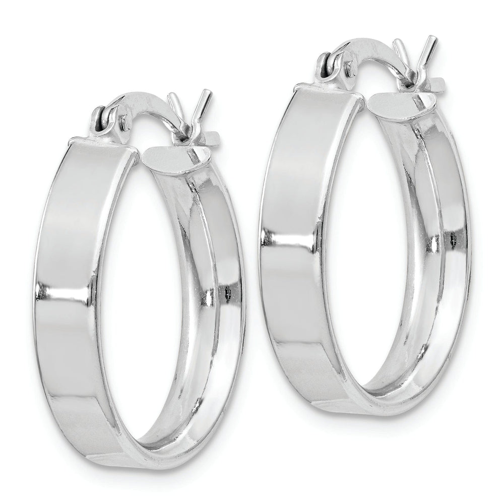 Lovely Rita's Earrings Sterling Silver Polished Finish Hinged Earrings