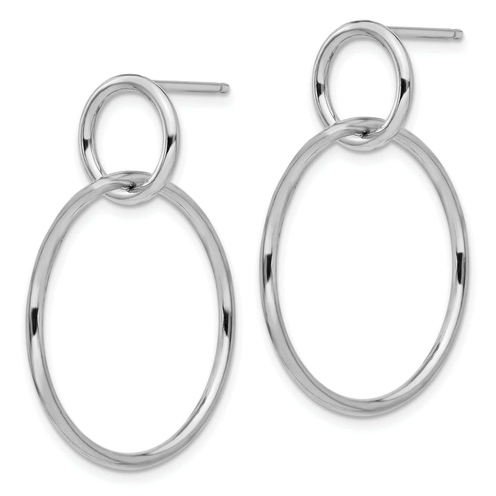 Lovely Rita's Earrings Sterling Silver Polished Post Dangle Earrings