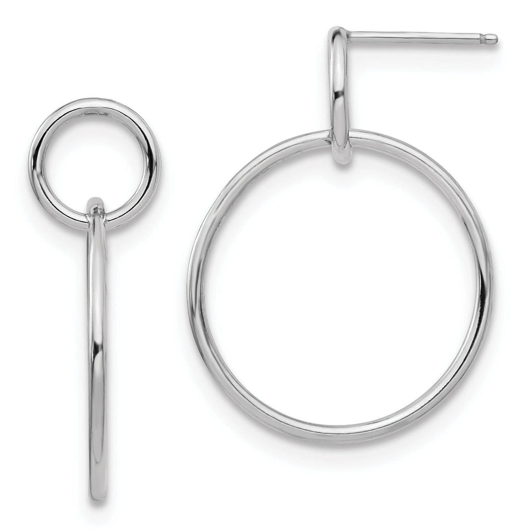 Lovely Rita's Earrings Sterling Silver Polished Post Dangle Earrings