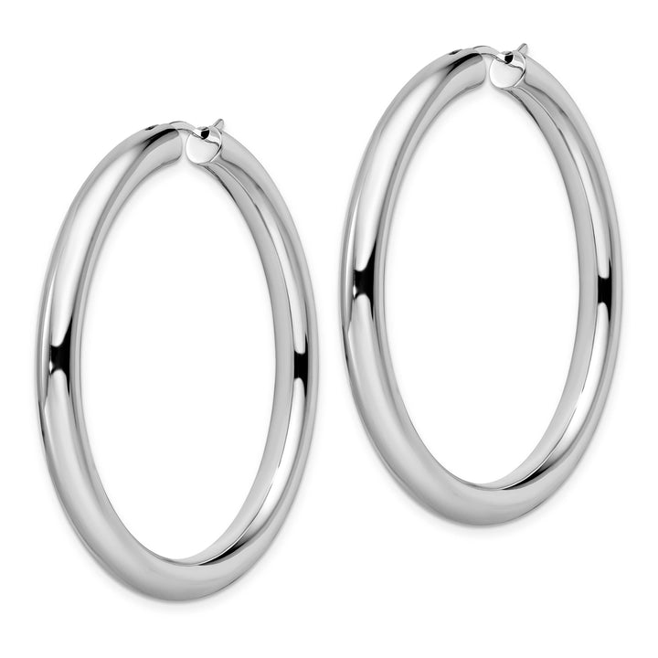 Lovely Rita's Earrings Sterling Silver Rhodium-plated 5MM Tube Earrings