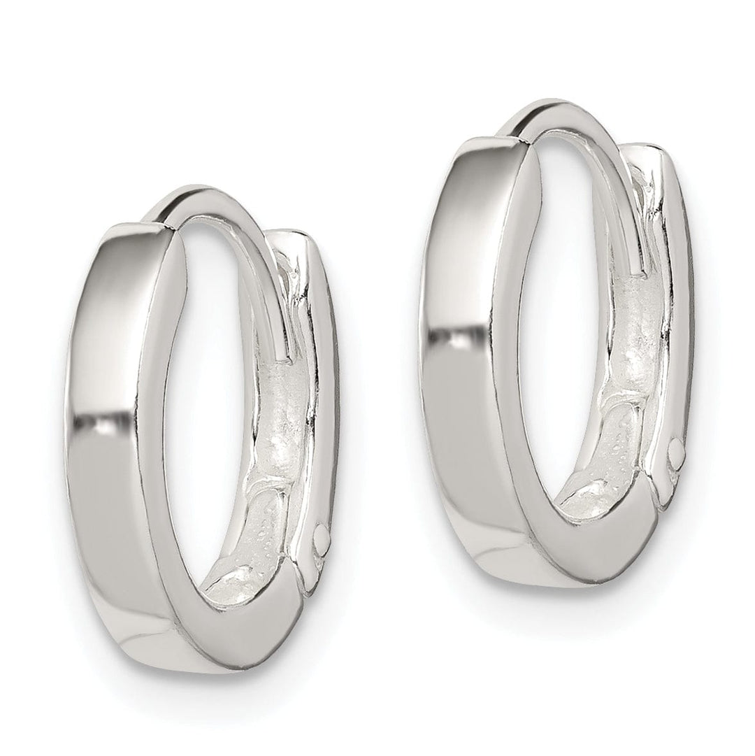 Lovely Rita's Earrings Sterling Silver Round Hoop Earrings