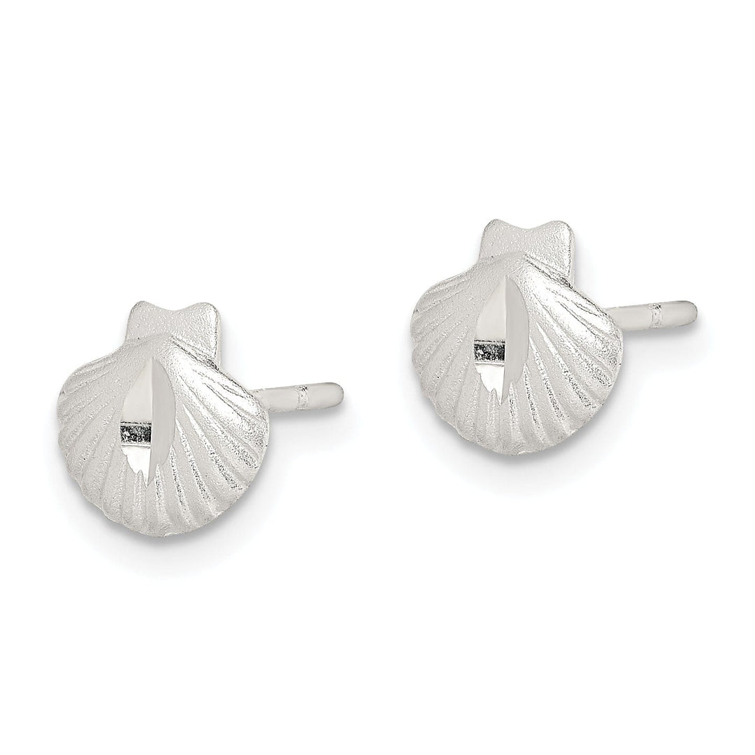 Lovely Rita's Earrings Sterling Silver Seashell Mini Earrings