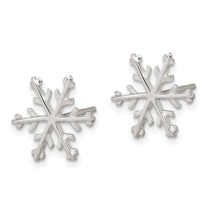 Lovely Rita's Earrings Sterling Silver Snowflake Post Earrings