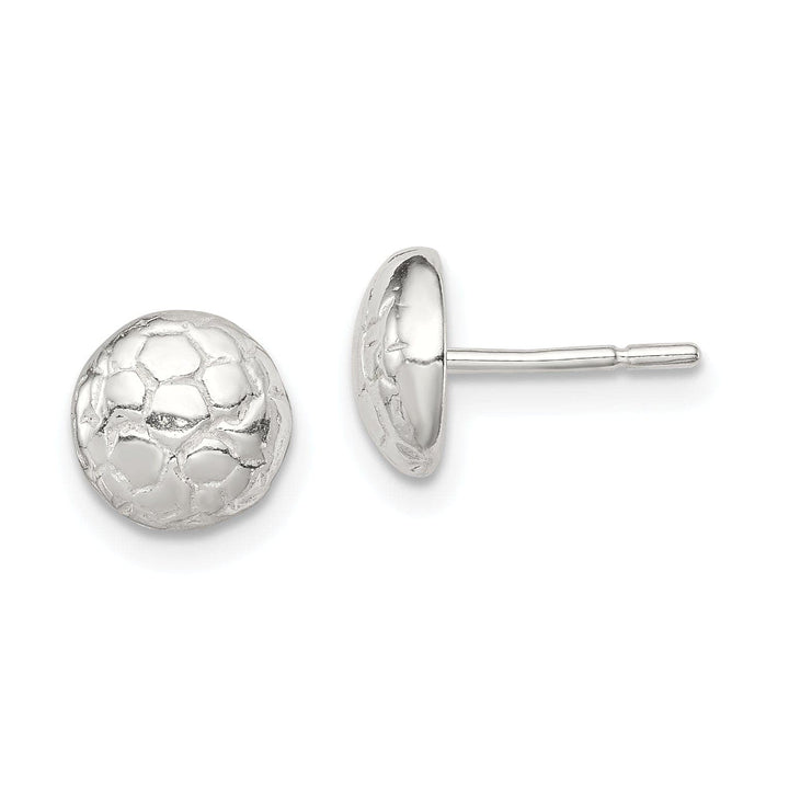 Lovely Rita's Earrings Sterling Silver Soccer Ball Mini Earrings