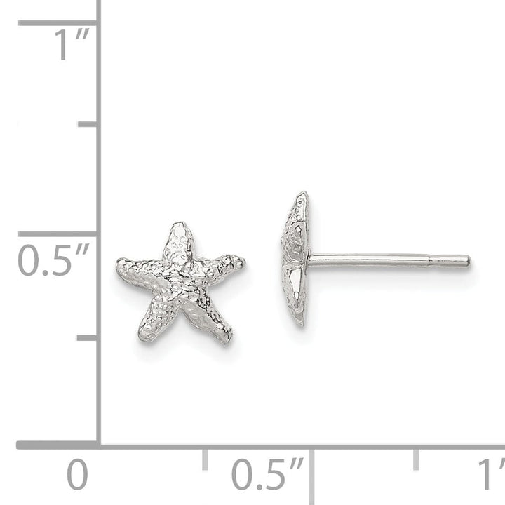 Lovely Rita's Earrings Sterling Silver Starfish Mini Post Earrings