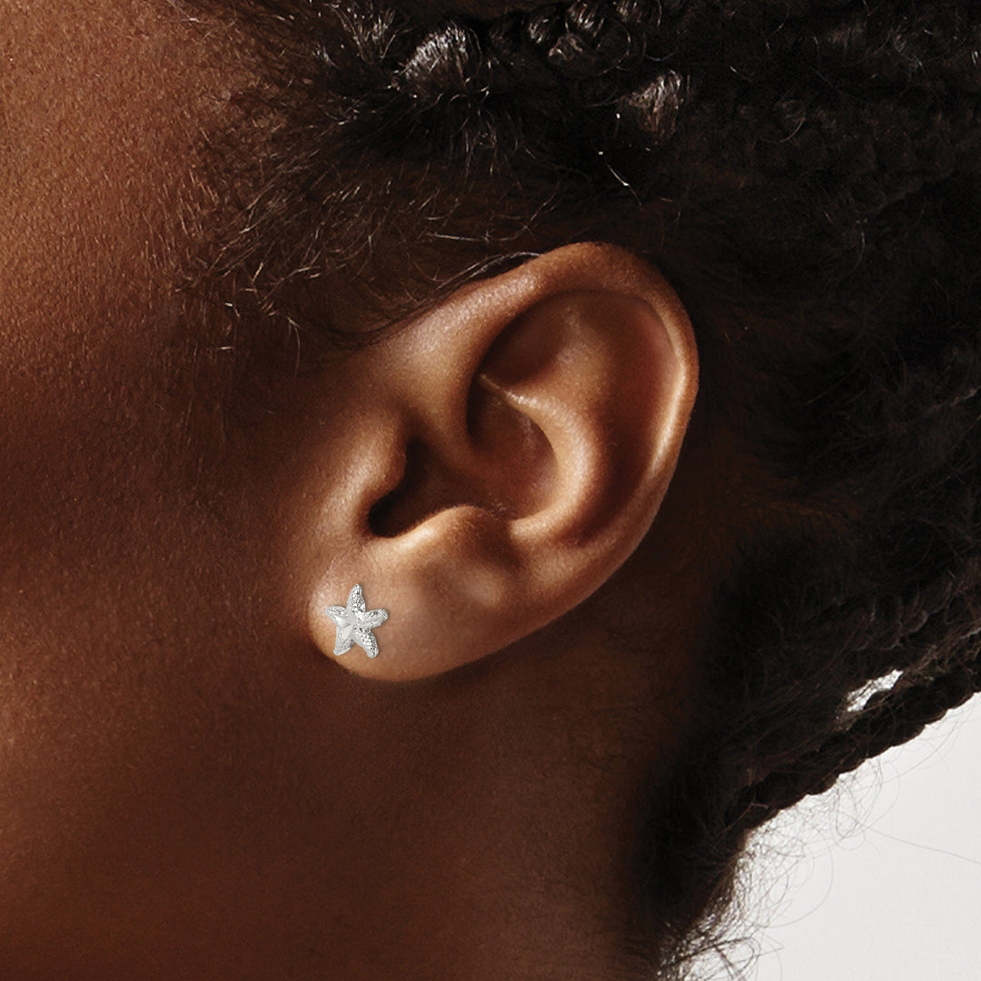 Lovely Rita's Earrings Sterling Silver Starfish Mini Post Earrings