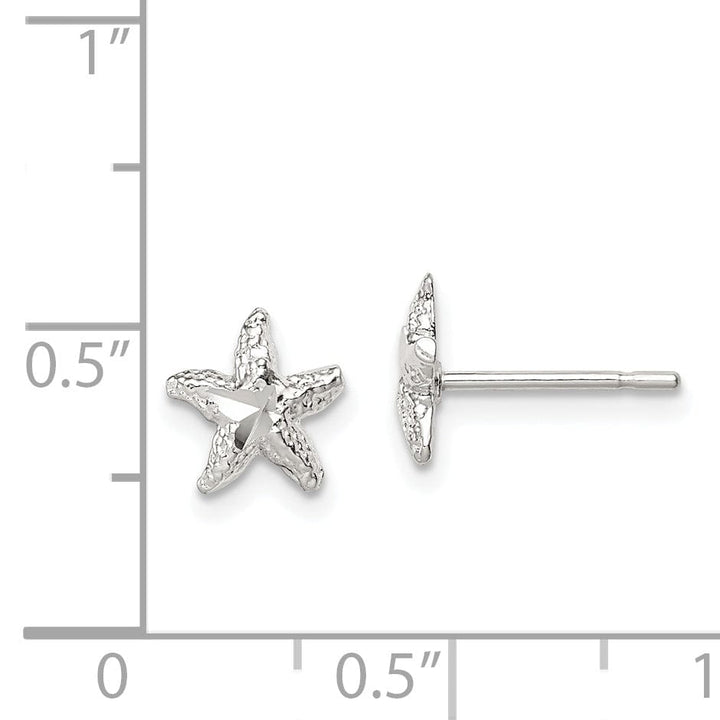 Lovely Rita's Earrings Sterling Silver Starfish Mini Post Earrings