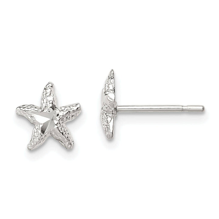 Lovely Rita's Earrings Sterling Silver Starfish Mini Post Earrings