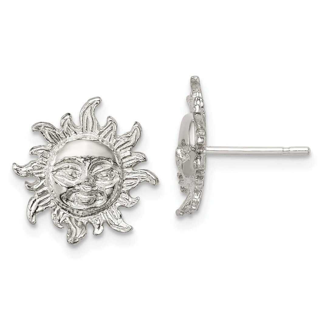Lovely Rita's Earrings Sterling Silver Sun Mini Earrings