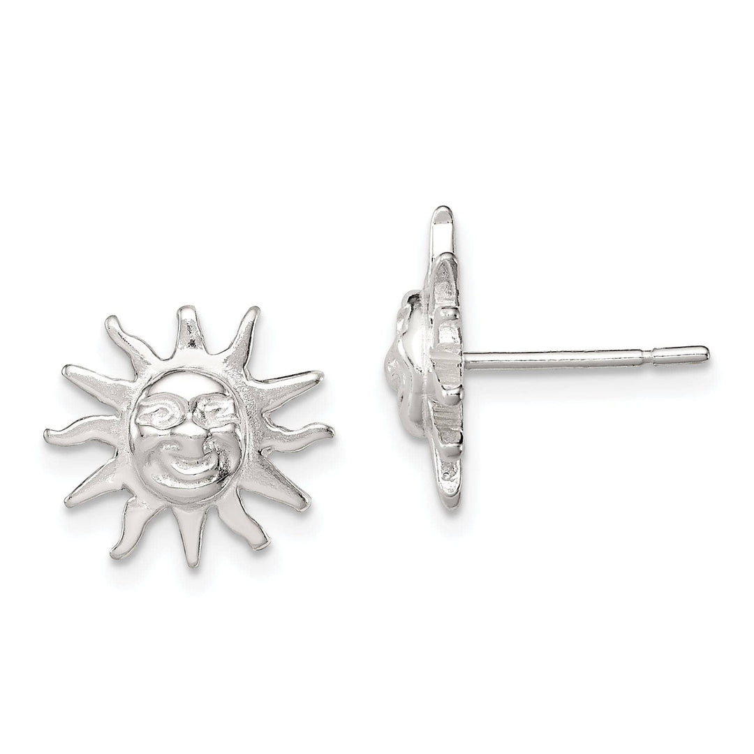 Lovely Rita's Earrings Sterling Silver Sun Mini Earringss