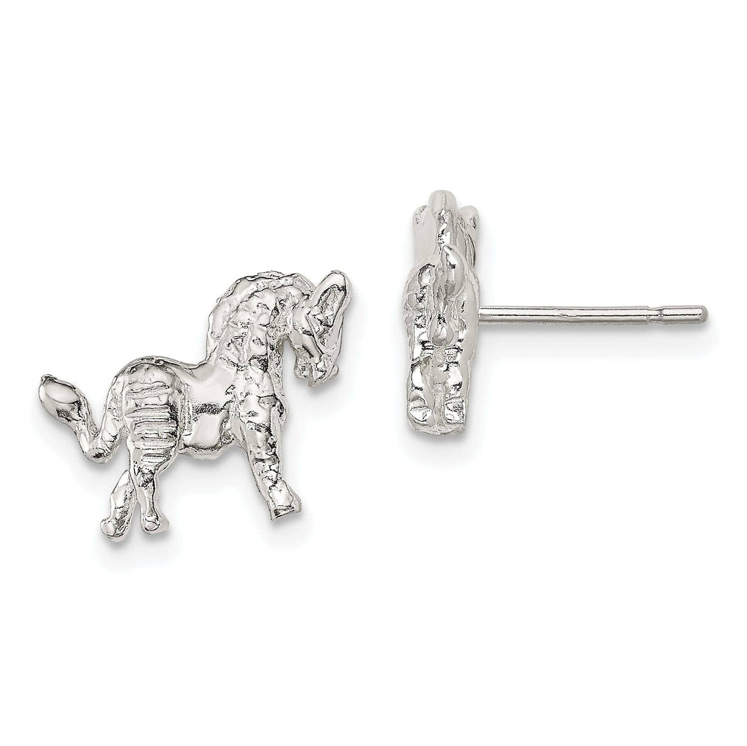 Lovely Rita's Earrings Sterling Silver Unicorn Mini Earrings
