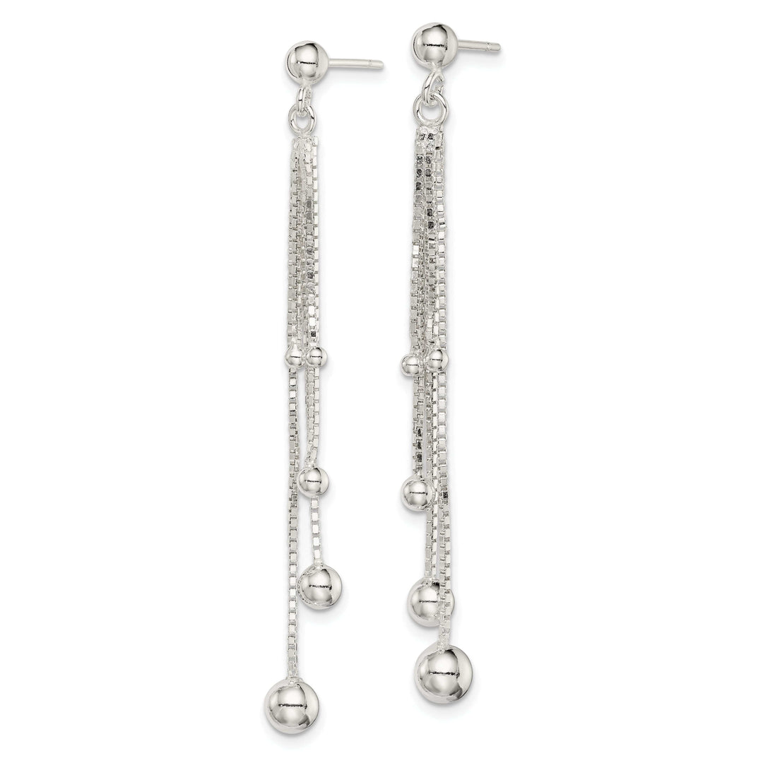 Lovely Rita's Earrings Sterling Silver Wind Chime Dangle Post Earrings