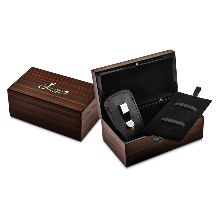 Lovely Rita's Knife Collection Damascus Steel 256 Layer Purple Stone Handle Folding Blade Knife