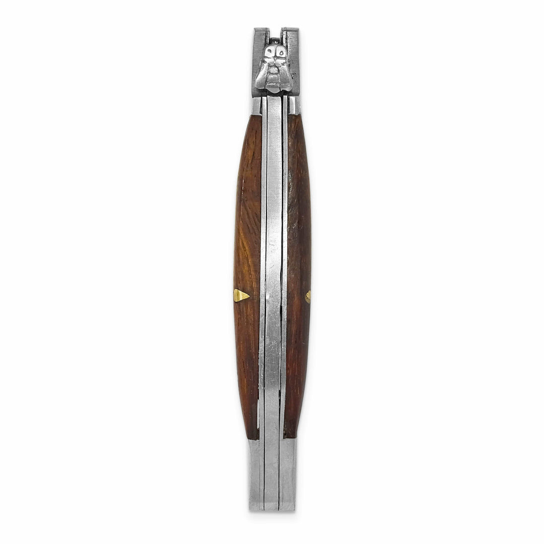 Lovely Rita's Knive Collection 256Layer Folding Blade Walnut Wood Handle Knife