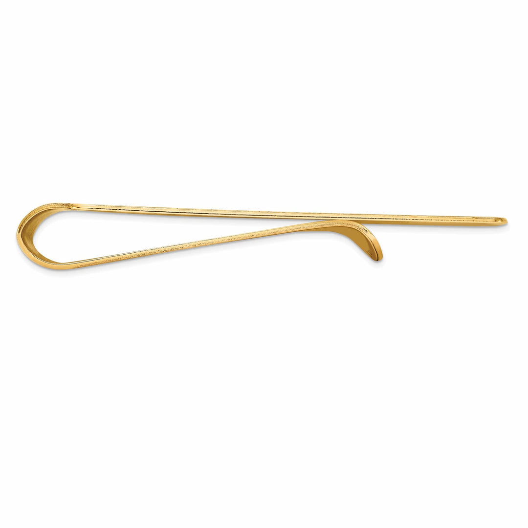 Lovely Rita's Money Clip 14k Yellow Gold Solid Circle Design Money Clip.