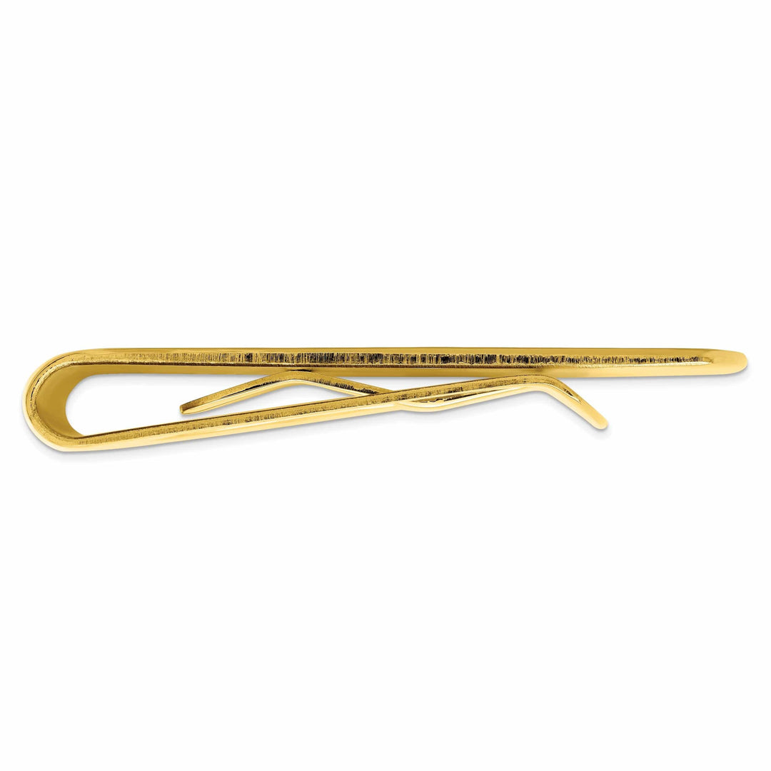 Jere Collection Money Clip Gold Plated Black Grey Colored Money Clip