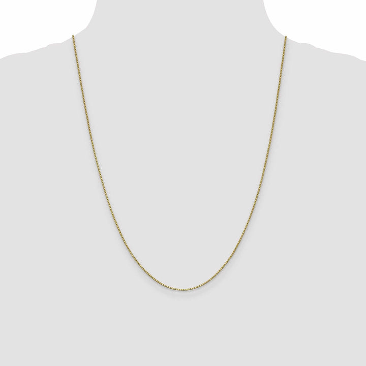 Lovely Rita's Necklaces 10k Yellow Gold 1 mm Box Chain