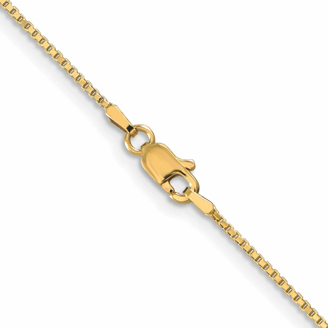 Lovely Rita's Necklaces 10k Yellow Gold 1 mm Box Chain