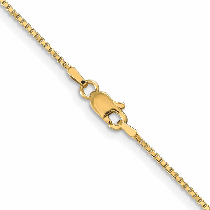 Lovely Rita's Necklaces 10k Yellow Gold 1 mm Box Chain