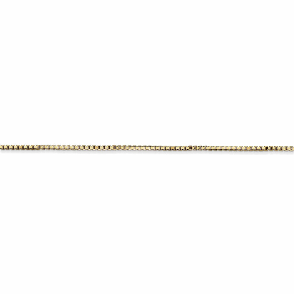 Lovely Rita's Necklaces 10k Yellow Gold 1 mm Box Chain